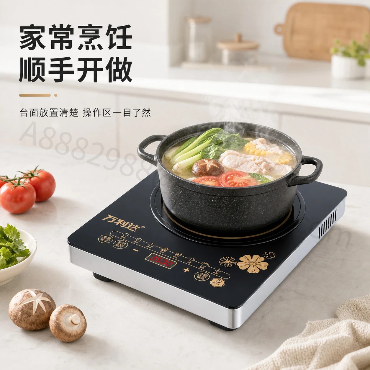 电磁炉主图与详情页系列主图
