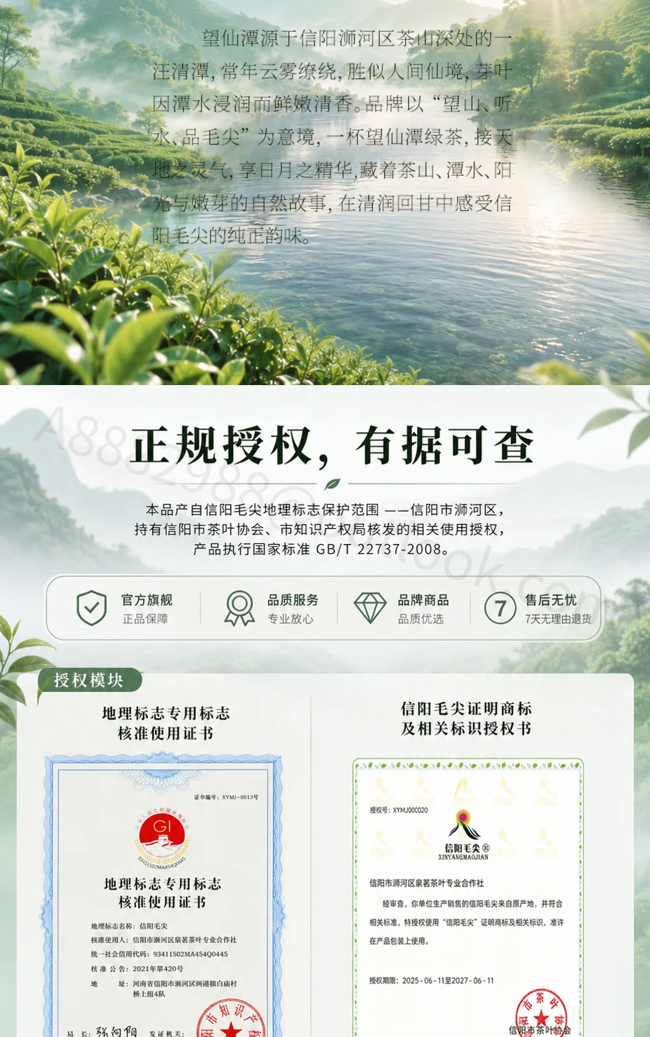 信阳毛尖主图与详情页详情页第 5 段
